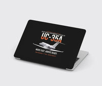 Thumbnail for UC-35A Citation Ultra Rapid Utility Airlift design on black MacBook case