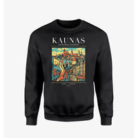 Thumbnail for KAUNAS - Poster - Sweatshirt - Black