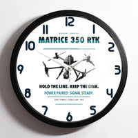 Thumbnail for DJI Matrice 350 RTK design on white framed wall clock