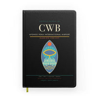 Thumbnail for Afonso Pena International Airport (CWB) design on black notebook
