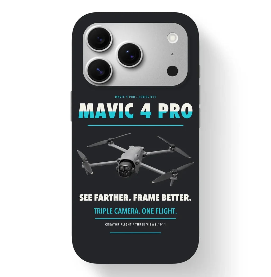 DJI Mavic 4 Pro Case design on black iphone case