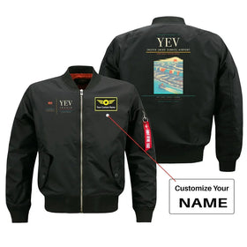 Inuvik (Mike Zubko) Airport (YEV) Bomber Jacket
