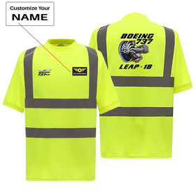 Boeing 737 & Leap 1B Reflective Polo & T-Shirts