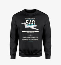 Thumbnail for Cessna Citation 560 - Citation V design on black sweatshirt