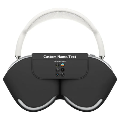Pilot's 6 Pack aviation print AirPods Max case, fits AirPods Max.