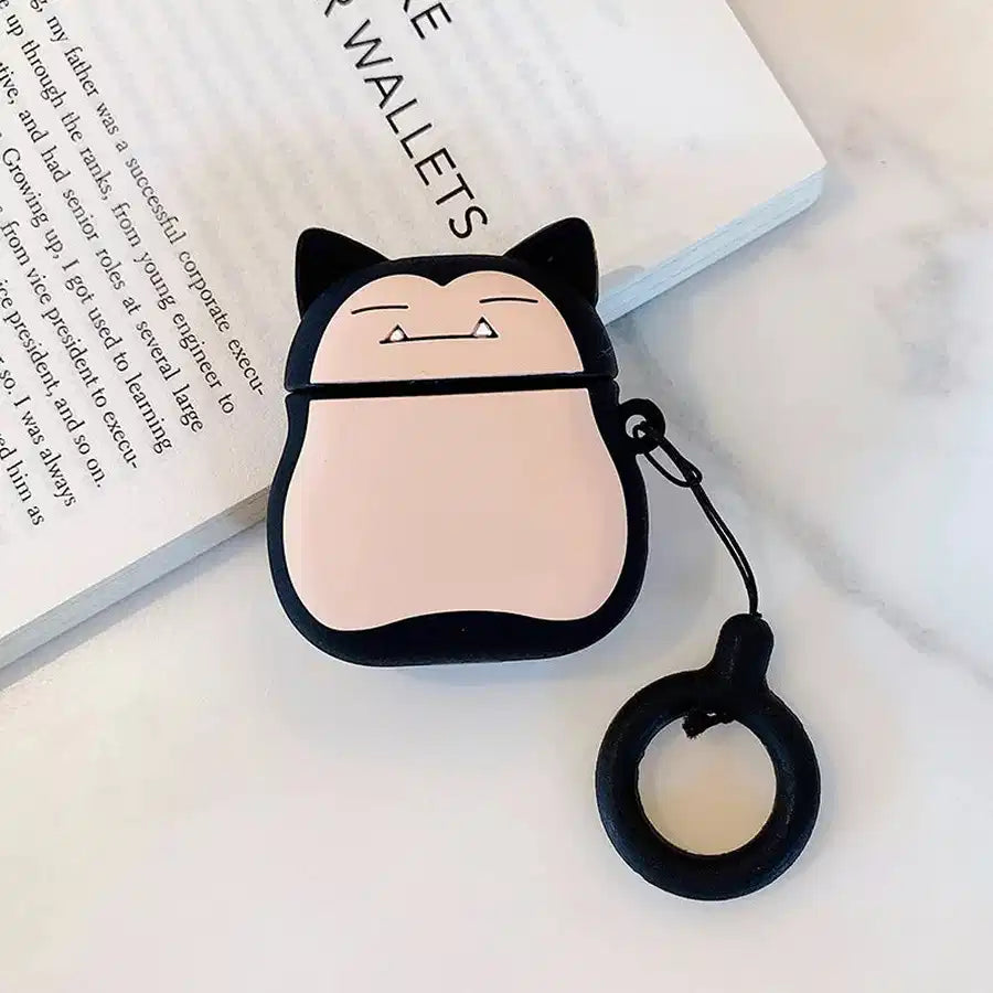 Fat pet AirPods Protective Cover: Cute Cartoon Silicone Soft Shell aviation design on premium AirPods case for AirPods.