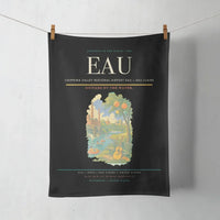 Thumbnail for Chippewa Valley Regional Airport (EAU) design on black towel