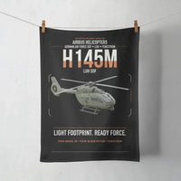 Thumbnail for Airbus Helicopters H145M LUH SOF design on black towel