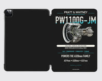 Thumbnail for PW1100G-JM design on black ipad tablet case