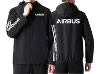 Thumbnail for Airbus & Text Windbreaker