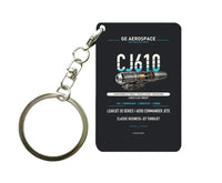 Thumbnail for CJ610 Key Chain design on black key chain