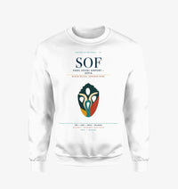 Thumbnail for Vasil Levski Airport – Sofia (SOF) design on white sweatshirt