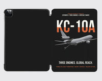 Thumbnail for KC-10A EXTENDER design on black ipad tablet case