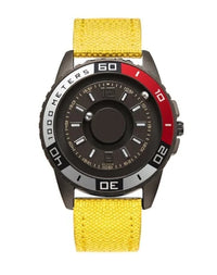 Thumbnail for Magnetic Metal Multi-Functional Super aviation-themed pilot watch, polished stainless steel.