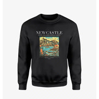 Thumbnail for NEWCASTLE - Poster - Sweatshirt - Black