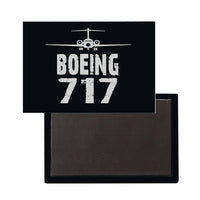 Thumbnail for Boeing 717 Plane aviation themed magnet, strong neodymium core.