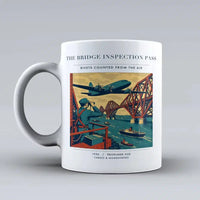 Thumbnail for VINTAGE G4482 - The Bridge Inspection Pass - Ceramic Mug design on white