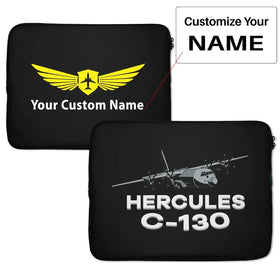 The Military Transport Airplane C 130 Laptop & Tablet Cases