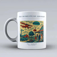 Thumbnail for VINTAGE G4199 - The Homestead Airdrop - Ceramic Mug design on white