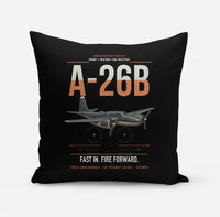 Thumbnail for A-26B Invader design on black pillow