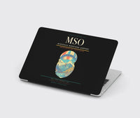 Thumbnail for Missoula Montana Airport (MSO) design on black MacBook case