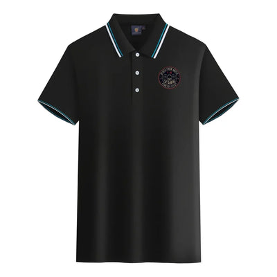 Fighter Jet 16 - Death From Above aviation design printed on soft cotton stylish polo shirt.