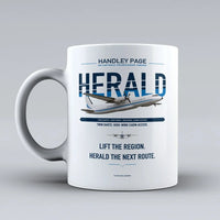 Thumbnail for Page HPR.7 Dart Herald Mug design on white handley