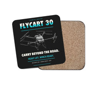 Thumbnail for DJI FlyCart 30 design on black 1 piece coaster