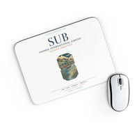 Thumbnail for Juanda International Airport Surabaya (SUB) design on white rectangle mouse pad