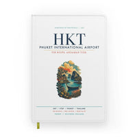 Thumbnail for Phuket International Airport (HKT) design on white notebook