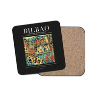 Thumbnail for BILBAO - Poster - Coaster - Black
