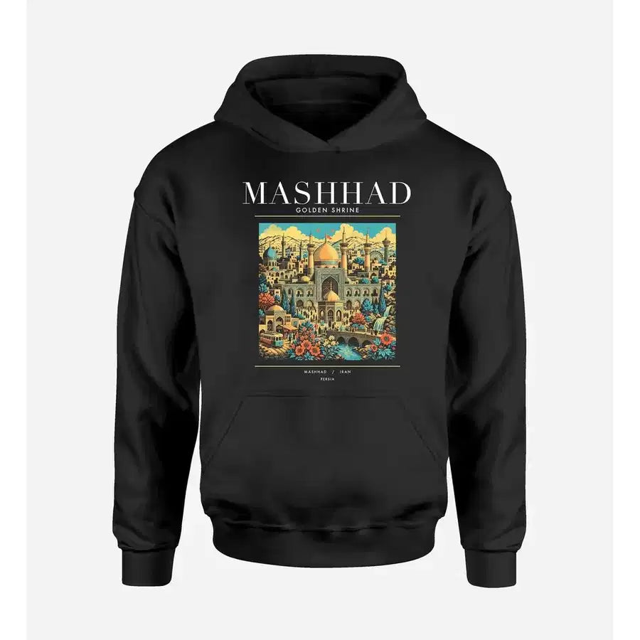 MASHHAD - Poster - Premium Hoodie - Black