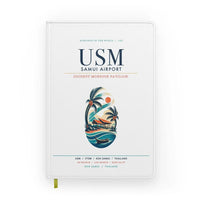 Thumbnail for Samui Airport Koh Samui (USM) design on white notebook