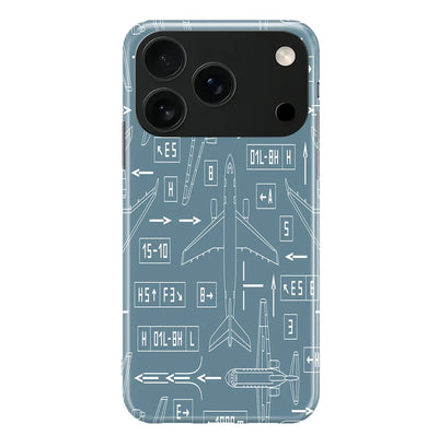 Jet Planes & Airport Signs iPhone Case