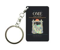 Thumbnail for Nome Airport (OME) design on black key chain