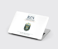 Thumbnail for Bozeman Yellowstone International Airport (BZN) design on white MacBook case