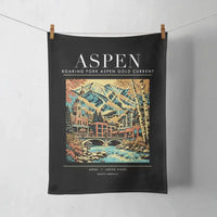 Thumbnail for ASPEN - Poster - Towel - Black