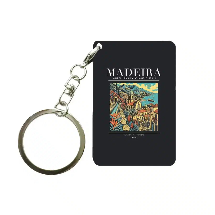 MADEIRA - Poster - Key Chain - Black
