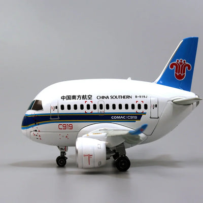 Cartoon C919 China Southern Airlines Alloy Airplane Model