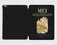 Thumbnail for Meridian Regional Airport (MEI) design on black ipad tablet case