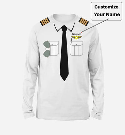 Customizable Pilot Uniform (Badge 4) 3D 