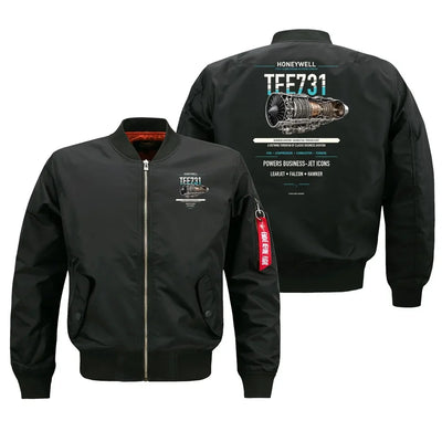 TFE731 design on black bomber