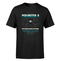 Thumbnail for Skyfront Perimeter 8 design on black single side