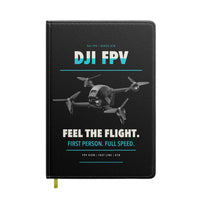 Thumbnail for DJI FPV design on black notebook