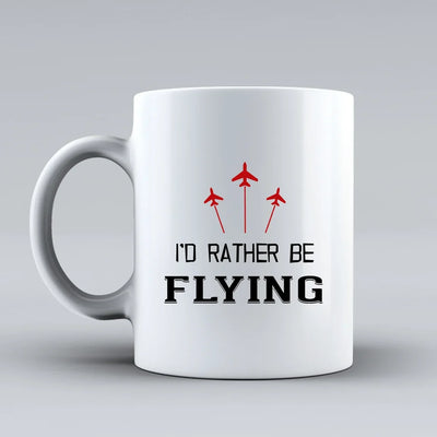 Customisable I'd Rather Be Flying Mug - view 2