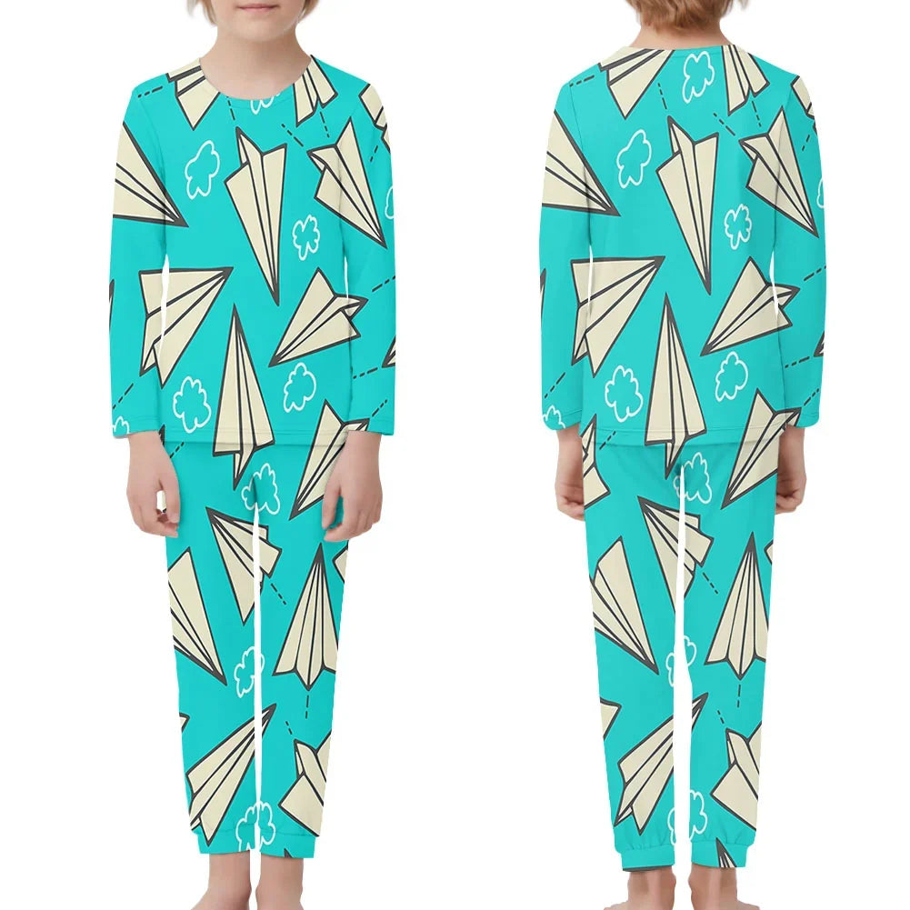 Super Cool Paper Airplanes children pajamas - view 1