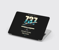 Thumbnail for Boeing 737 MAX 10 design on black MacBook case