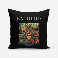 Thumbnail for BACOLOD - Poster - Pillow - Black