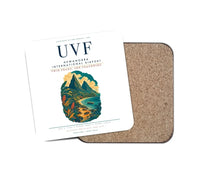 Thumbnail for Hewanorra International Airport (UVF) design on white 1 piece coaster