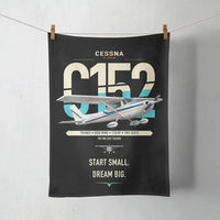 Thumbnail for Cessna 152 design on black towel